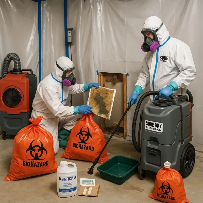 Contaminated Water Handling Protocols process in Bellefontaine, OH