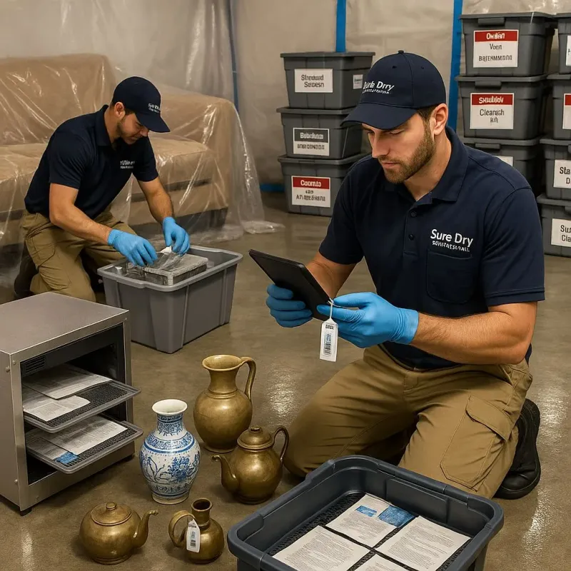 Content Protection and Restoration process in Bellefontaine, OH